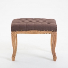 Stolička s drevenou podnožou Graven, 56 cm, svetlá podnož - 7