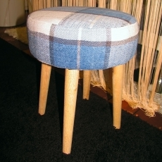 Stolička s dubovými nohami Marine, 45 cm - 2
