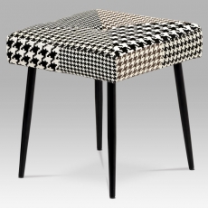 Stolička s kovovou podnožou Lucy patchwork pepito - 1