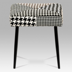 Stolička s kovovou podnožou Lucy patchwork pepito - 3