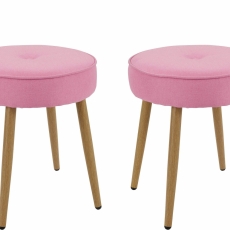 Stolička Sines, ružová - 2