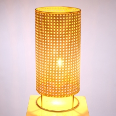 Stolná lampa Alla, 45 cm, béžová - 2