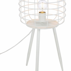 Stolná lampa Baslet, biela - 1