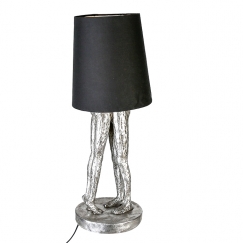 Stolná lampa Couples, 60 cm, čierna