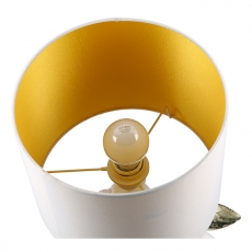 Stolná lampa Dogies, 55 cm, biela - 4