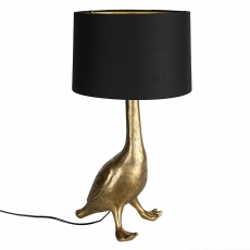 Stolná lampa Ducky, 62 cm, zlatá - 1