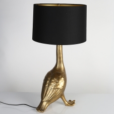 Stolná lampa Ducky, 62 cm, zlatá - 3