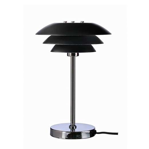 Stolná lampa DL20, 30 cm, čierna - 1