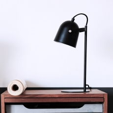 Stolná lampa Oslo, 37 cm, čierna - 2