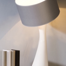Stolná lampa keramická Barley, 70 cm - 2