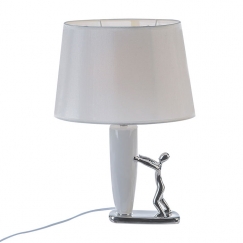Stolná lampa keramická Man, 44 cm