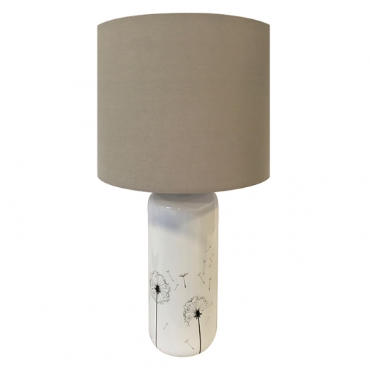 Stolná lampa keramická Púpavy, 58 cm - 1