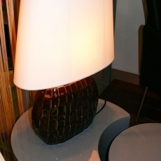Stolná lampa keramická Rasta, 53 cm  - 4