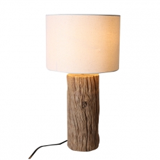 Stolná lampa Madelan, 50 cm, biela - 1