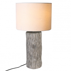 Stolná lampa Madelan, 50 cm, krémová - 1