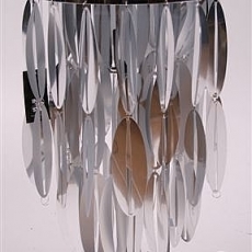 Stolná lampa zo strieborných príveskov Silver - 1