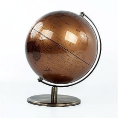 Stolní globus na kovovém podstavci, 25 cm - 2