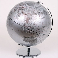 Stolní globus na kovovém podstavci, 31 cm - 3