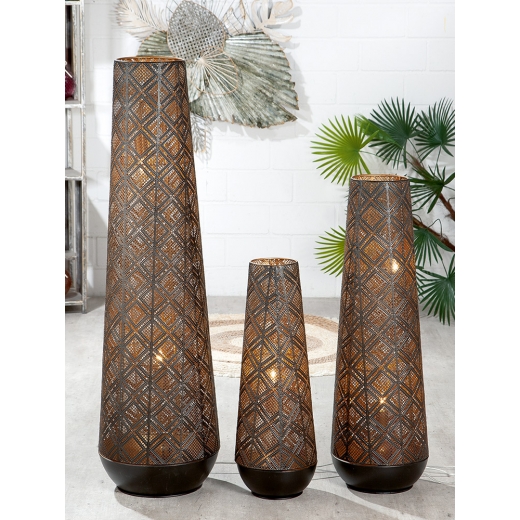 Stolní lampa Eleanor, 108 cm, černá / zlatá - 1