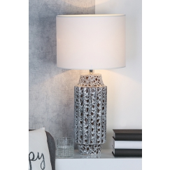 Stolní lampa keramická Mythos, 66 cm