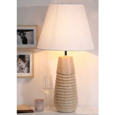 Stolní lampa keramická Natural, 59 cm
