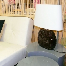 Stolní lampa keramická Rasta, 53 cm - 3
