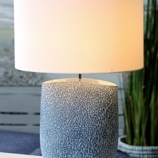 Stolní lampa keramická Riff, 66 cm - 1
