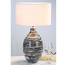 Stolní lampa keramická Ringy, 60 cm