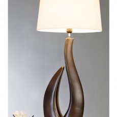 Stolní / podlahová lampa keramická Terra, 88 cm - 1