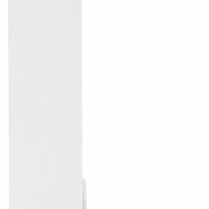 Stůl s knihovnou Kera, 153 cm, bílá - 2
