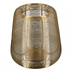 Svícen Belo, 29 cm, zlatá - 3