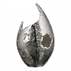 Svícen Guna, 28 cm, stříbrná - 2