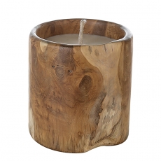 Svícen / svíčka teaková Holz, 15 cm - 1