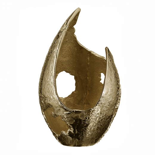 Svietnik Guna, 28 cm, zlatá - 1