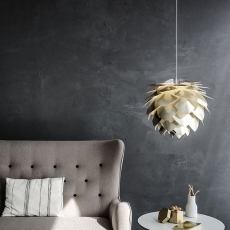 Svítidlo / lustr závěsný VITA Silvia, mosaz - 6