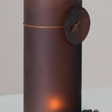 Svítilna skleněná Tempus, 20 cm - 5