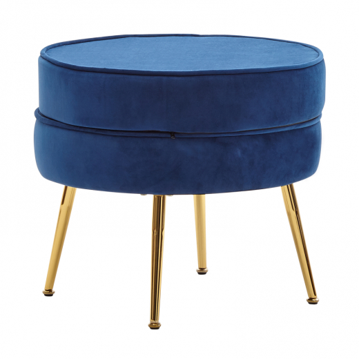 Taburet Greccy, 51 cm, modrá - 1