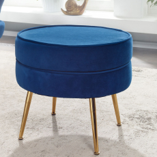 Taburet Greccy, 51 cm, modrá - 2