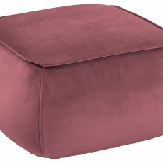 Taburet Maja, zamat, korálová - 1