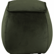 Taburet Mepa, samet, tmavě zelená - 7