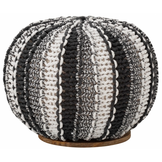 Taburetka Alf, čierna - 1