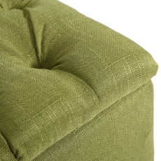Taburetka Eilat, textil, zelená - 5
