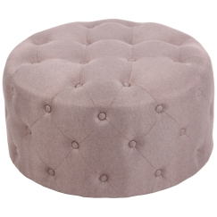 Taburetka Korsika, textil, taupe