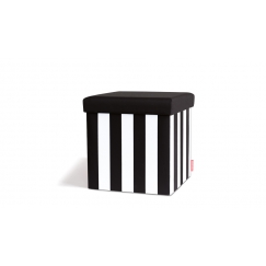 Taburetka s vekom Black&White