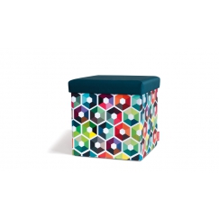 Taburetka s víkem Hexagon