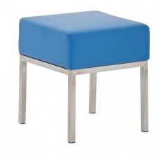 Taburetka / stolička s nerezovou podnoží Malaga - 7