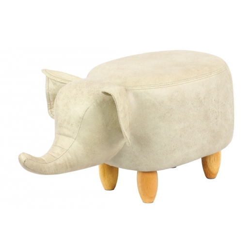 Taburetka/stolička slon Ryan, textil - 1
