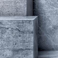 Tapeta 3D Kvádre šedé, 144 x 105 cm - 3