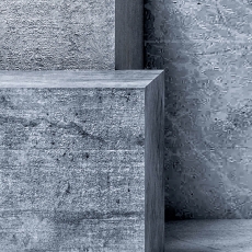 Tapeta 3D Kvádry šedé, 360 x 260 cm - 3