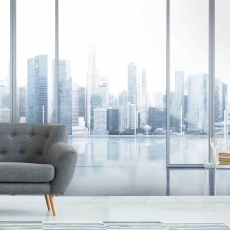 Tapeta 3D mesto, 432 x 290 cm - 1